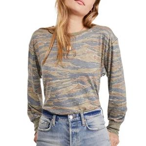 Free People Ariel Long Sleeve Blouse